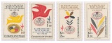 Světová výstava poštovních známek PRAGA 1962 - čistá - č. L50-L53