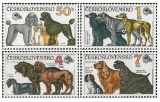Světová výstava psů - Brno 1990 - čistá - č. 2947-2950