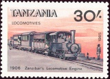 Tanzania - Michel č. 285 - 30 Sh - lokomotiva