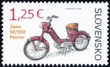 Technické pamiatky: Historické motocykle – Jawa 50/550 Pionier - Slovensko č. 562