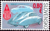 Technické pamiatky: Historické vozidlá – aerodynamická Tatra 87 - Slovensko č. 500