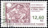 Tradice české známkové tvorby - razítkovaná - č. 166