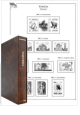 Ukrajina 1992-2010 komplet (153 listů), A4, papír 160g - 2ks desek – 2 archivní boxy, včetně zesílených obalů