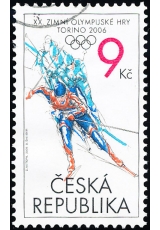 XX. Zimní olympijské hry Turín - č. 460 - razítkovaná