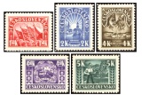 1. výročí SNP - čistá - č. 403-407