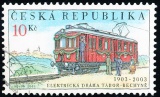 100 let Křižíkovy první elektrické dráhy Tábor - Bechyně - razítkovaná - č. 359