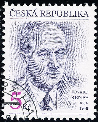110. výročí narození Edvarda Beneše - razítkovaná - č. 38
