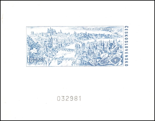 1988, Světová výstava poštovních známek PRAGA 88, PT 19A