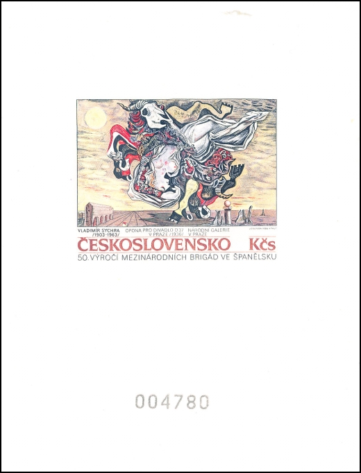 1988, Světová výstava poštovních známek PRAGA 88, PT 21