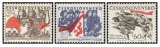20. výročí SNP a bojů o Duklu - čistá - č. 1389-1391