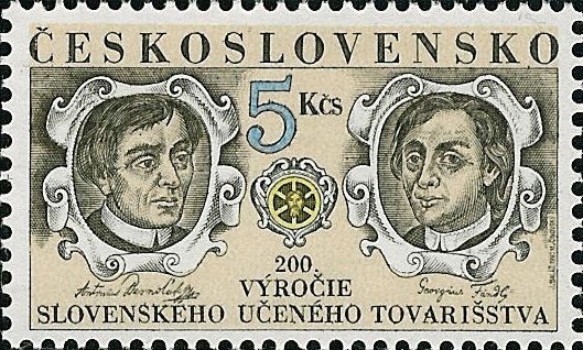 200. výročí Slovenského učeného tovarišstva - čistá - č. 3023
