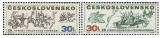 25. výročí Pražského povstání a osvobození Československa - čistá - č. 1829-1830