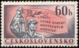 30. výročí mostecké stávky - čistá - č. 1240