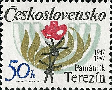 40. výročí Památníku Terezín - čistá - č. 2809
