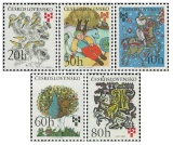 5. BIB 1975 v Bratislavě - čistá - č. 2149-2153