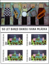 50 let Banjo Bandu Ivana Mládka - známkový sešitek - VZS33