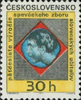 50 let pěveckého sboru slovenských učitelů - čistá - č. 1892