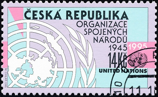 50. výročí založení OSN - razítkovaná - č. 95