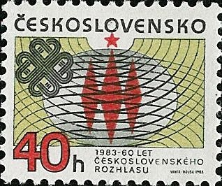 60 let Čs. rozhlasu - čistá - č. 2582