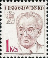 75. výročí narození G. Husáka - čistá - č. 2825