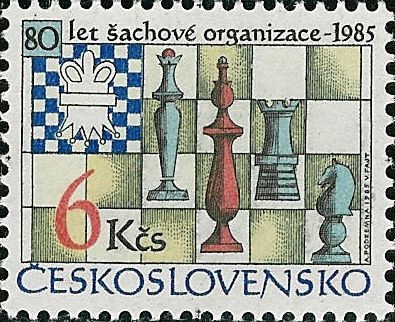 80 let šachové federace - čistá - č. 2694