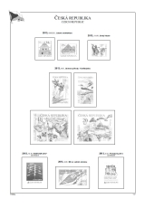 Albové listy A4 POMfila ČR - ročník 2013, rozš. verze - (26 listů), bez obalů, papír 160gr.