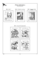 Albové listy A4 POMfila ČR - ročník 2016, zákl. verze - (11 listů), bez obalů, papír 160gr.