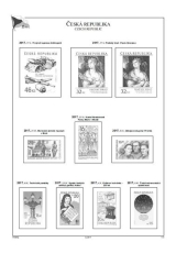 Albové listy A4 POMfila ČR - ročník 2017, rozš. verze - (39 listů), bez obalů, nezasklené, papír 160gr.