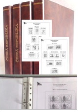 Albové listy Polsko 1860-1939 - (75 listů), A4, papír 160 g - 1x desky, 1x archivní box, vč. zesílených obalů