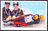 Andreas a Wolfgang Lingerovi - Rakousko - 1 Euro