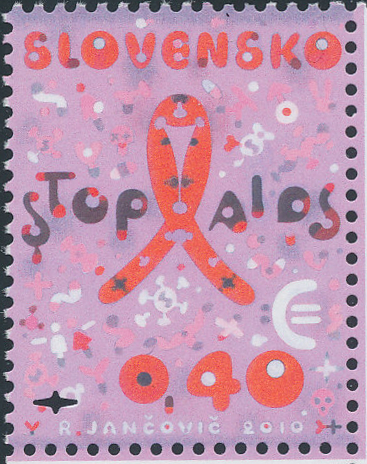 Boj proti HIV - Slovensko č. 487