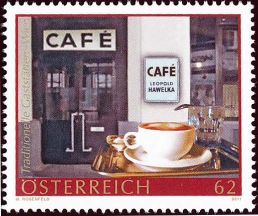 Cafe Hawelka - Rakousko - 0,62 Euro