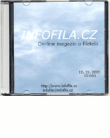 CD plné filatelie on-line magazínu Infofila