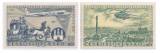 Celostátní výstava poštovních známek BRATISLAVA 1960 - čistá - č. L46-L47