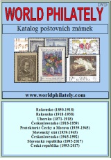 Ceník poštovních známek - katalog World Philately 2018 - 9 zn. zemí na DVD