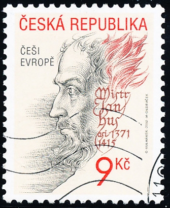 Češi Evropě - Mistr Jan Hus - razítkovaná - č. 325