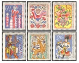 České a slovenské lidové umění - čistá - č. 1331-1336