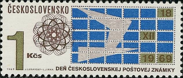 Den čs. poštovní známky 1969 - čistá - č. 1803