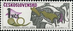 Den čs. poštovní známky 1972 - čistá - č. 2004