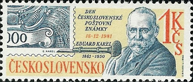 Den čs. poštovní známky 1981 - čistá - č. 2518