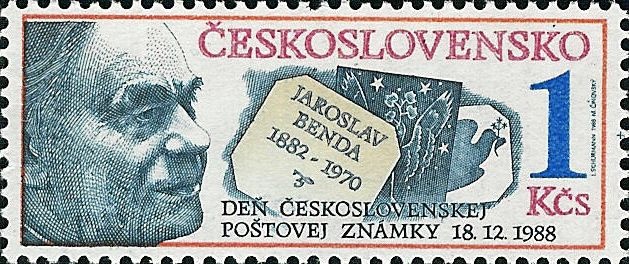 Den čs. poštovní známky 1988 - čistá - č. 2873