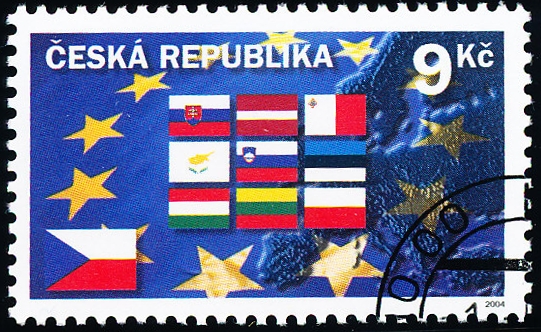 Deset nových členských zemí Evropské unie - razítkovaná - č. 395