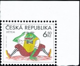 Dětem 2004 - č. 402 - DV SL 402 ZP 4/A - velký nedotisk červené barvy