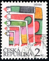 Dětem - Mezinárodní den dětí - razítkovaná - č. 41