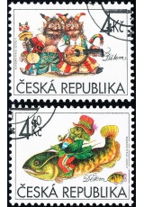 Dětem - razítkovaná - č. 189-190