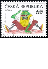 Dětem - razítkovaná - č. 402