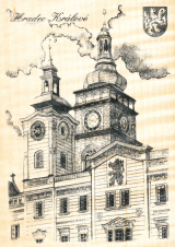 Dřevěné pohlednice - Hradec Králové - No. 2A