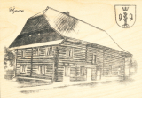 Dřevěné pohlednice - Úpice - No. 66A