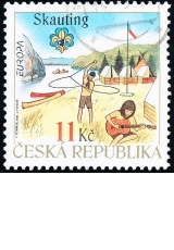 EUROPA - Skauting - č. 515 - razítkovaná