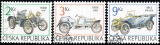 Historické závodní automobily - razítkovaná - č. 53-55